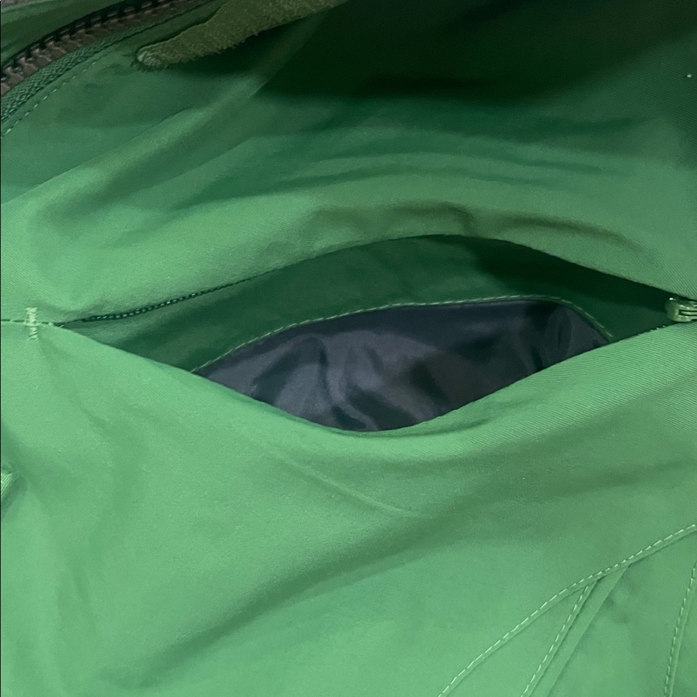 Lands' End Forest Green Hooded Coat - Picture 4 of 7